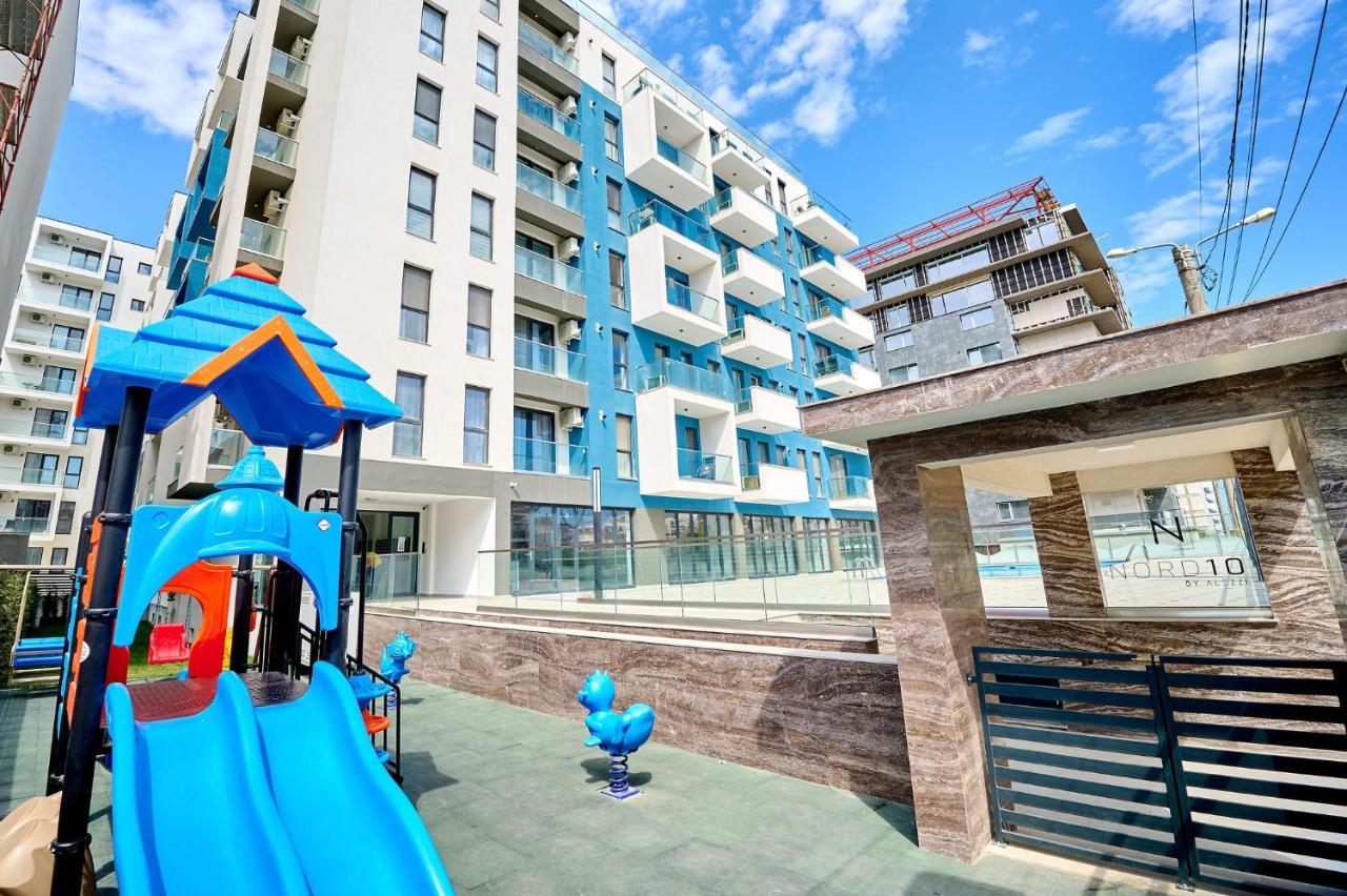 Studioul De La Mare Nord10 -Free Pool & Playground Apartman Mamaia Kültér fotó