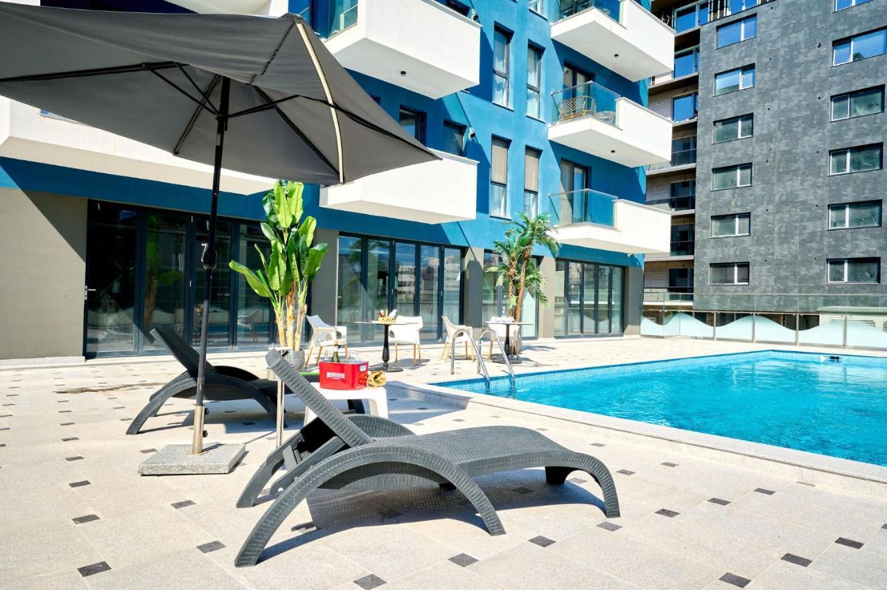 Studioul De La Mare Nord10 -Free Pool & Playground Apartman Mamaia Kültér fotó